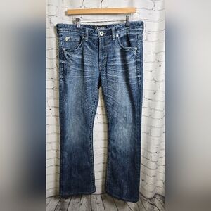 Salvage Men's Mayhem Boot Regulat Fit Jean Size 34R‎ - Altered